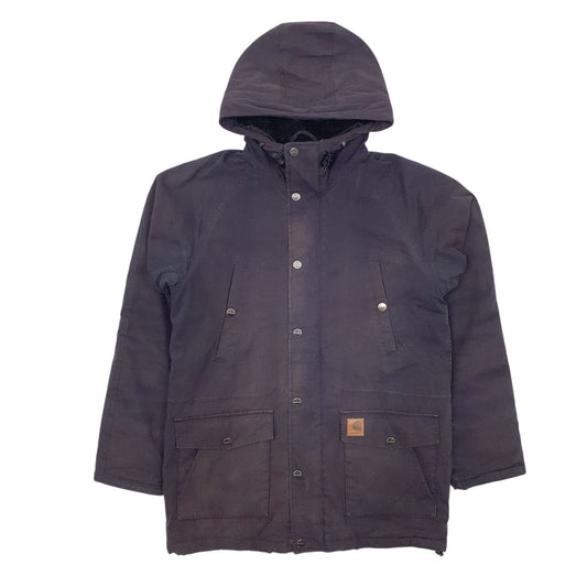 Mens Navy Carhartt Full Zip Coat