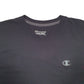 Mens Black Champion  Short Sleeve T Shirt