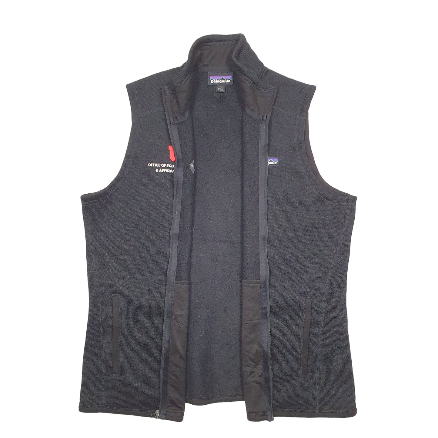 Mens Black Patagonia  Quarter Zip Coat