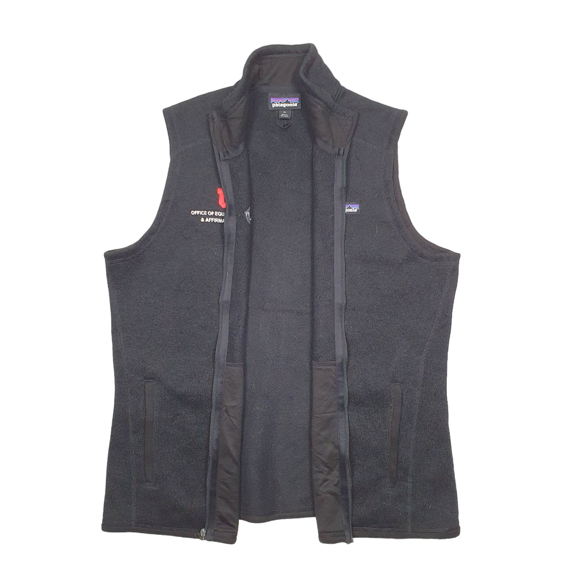 Mens Black Patagonia  Quarter Zip Coat