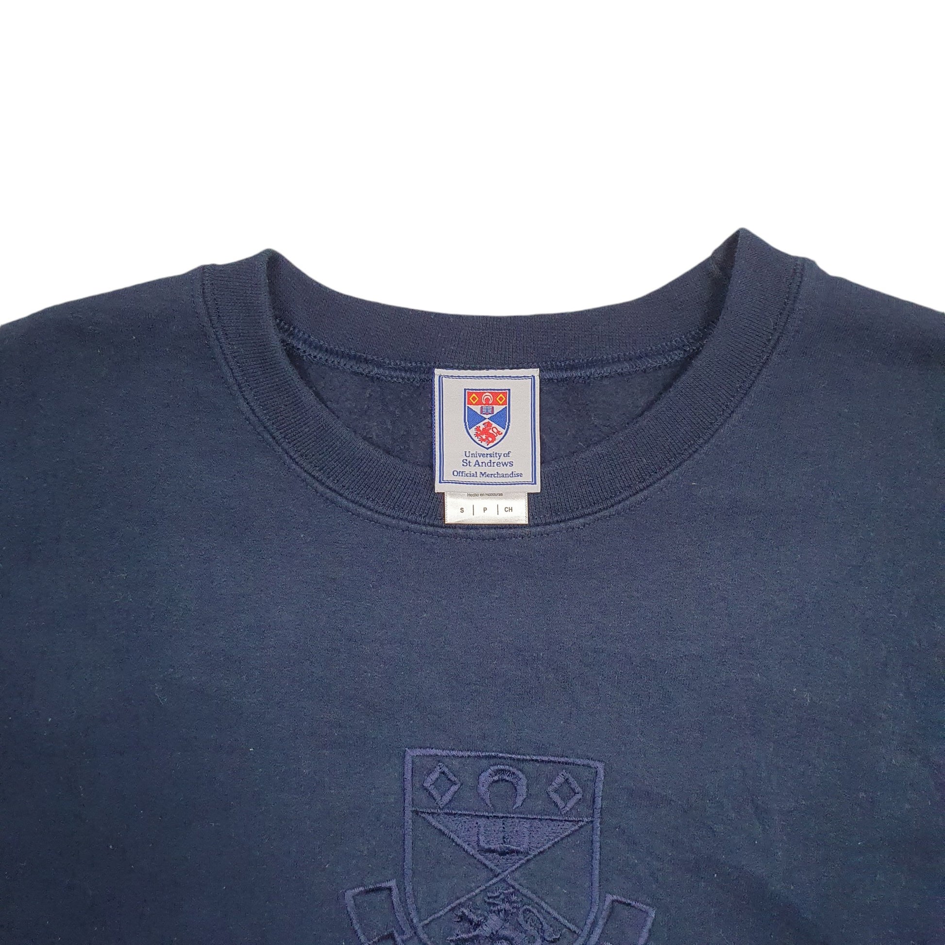 Mens Navy Gildan University Of St Andrews Crewneck Jumper