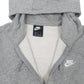 Mens Grey Nike  Quarter Zip Jumper