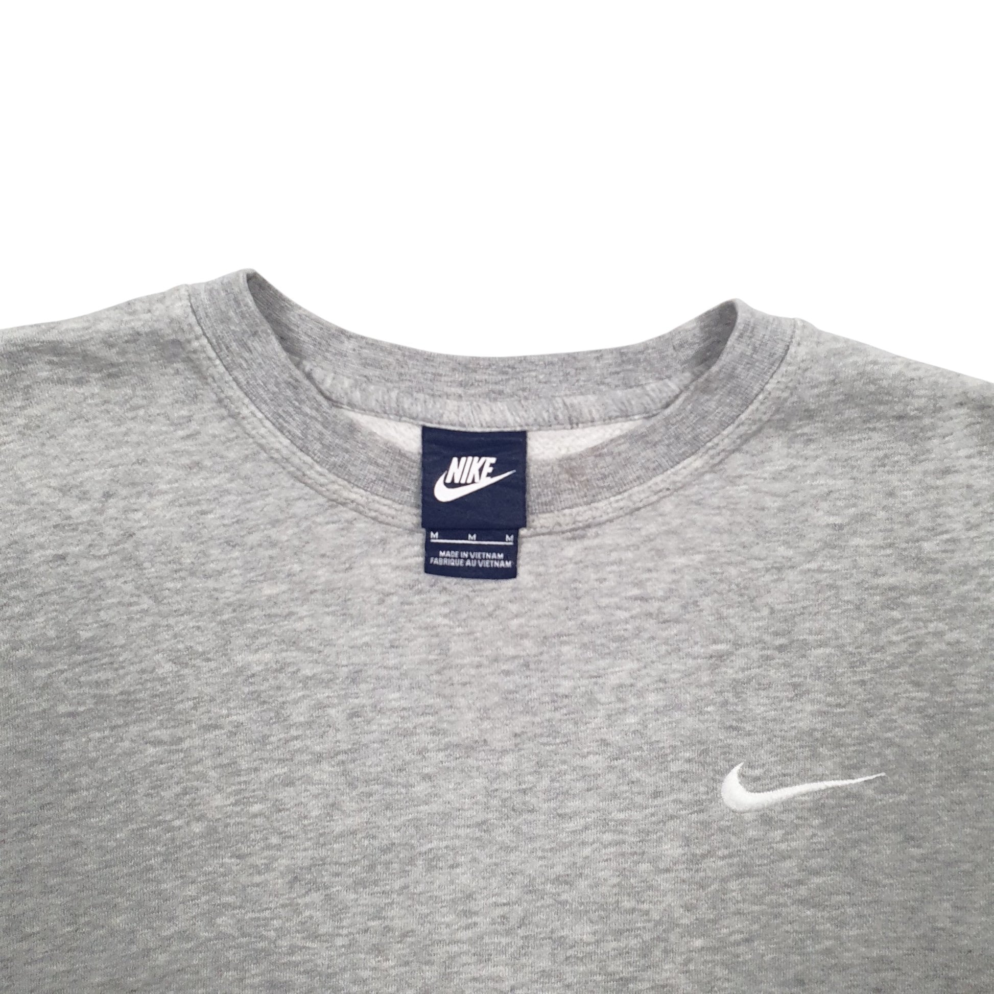 Womens Grey Nike  Crewneck Jumper