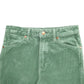 Womens Green Levis Wild West High Rise Corduroy Trousers