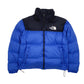 Mens Blue The North Face Nuptse 700  Coat