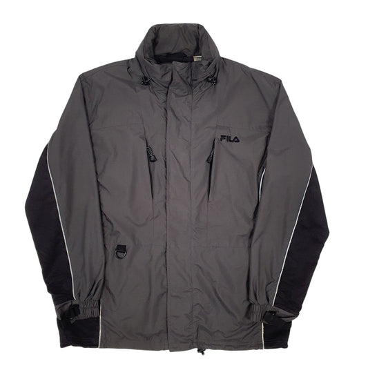 Mens Grey Fila Coat