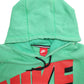 Mens Green Nike Spellout Hoodie Jumper