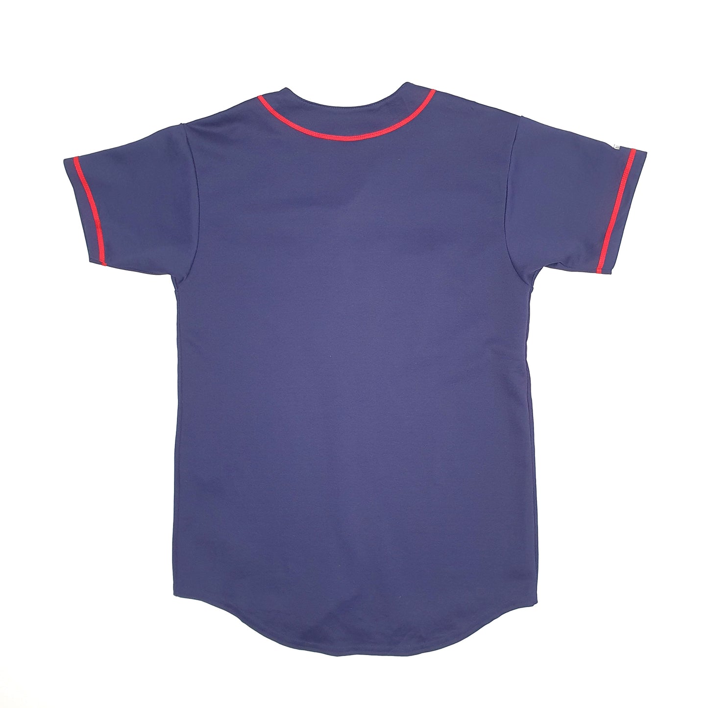 Mens Navy Majestic MLB Baseball Jersey Vintage 1990s Made In USA Minnesota Twins Short Sleeve T Shirt