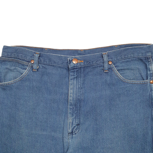 Mens Blue Wrangler  Straight JeansW38 L34