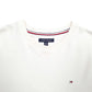 Mens White Tommy Hilfiger  Crewneck Jumper