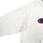 Mens White Champion Spellout Hoodie Jumper