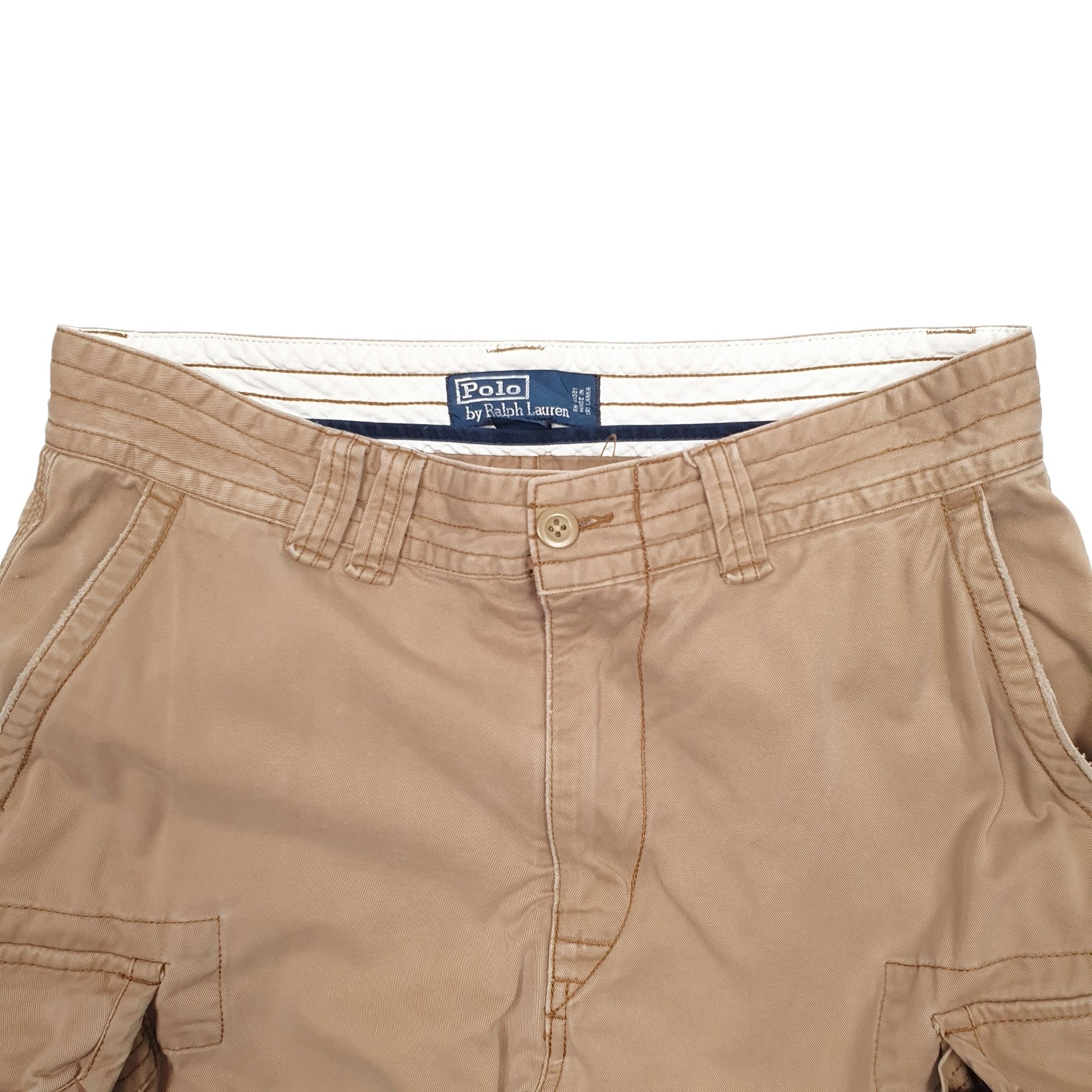 Mens Sand Polo Ralph Lauren  Cargo Shorts