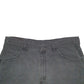 Womens Black Wrangler Denim Jeans Jorts Denim Shorts