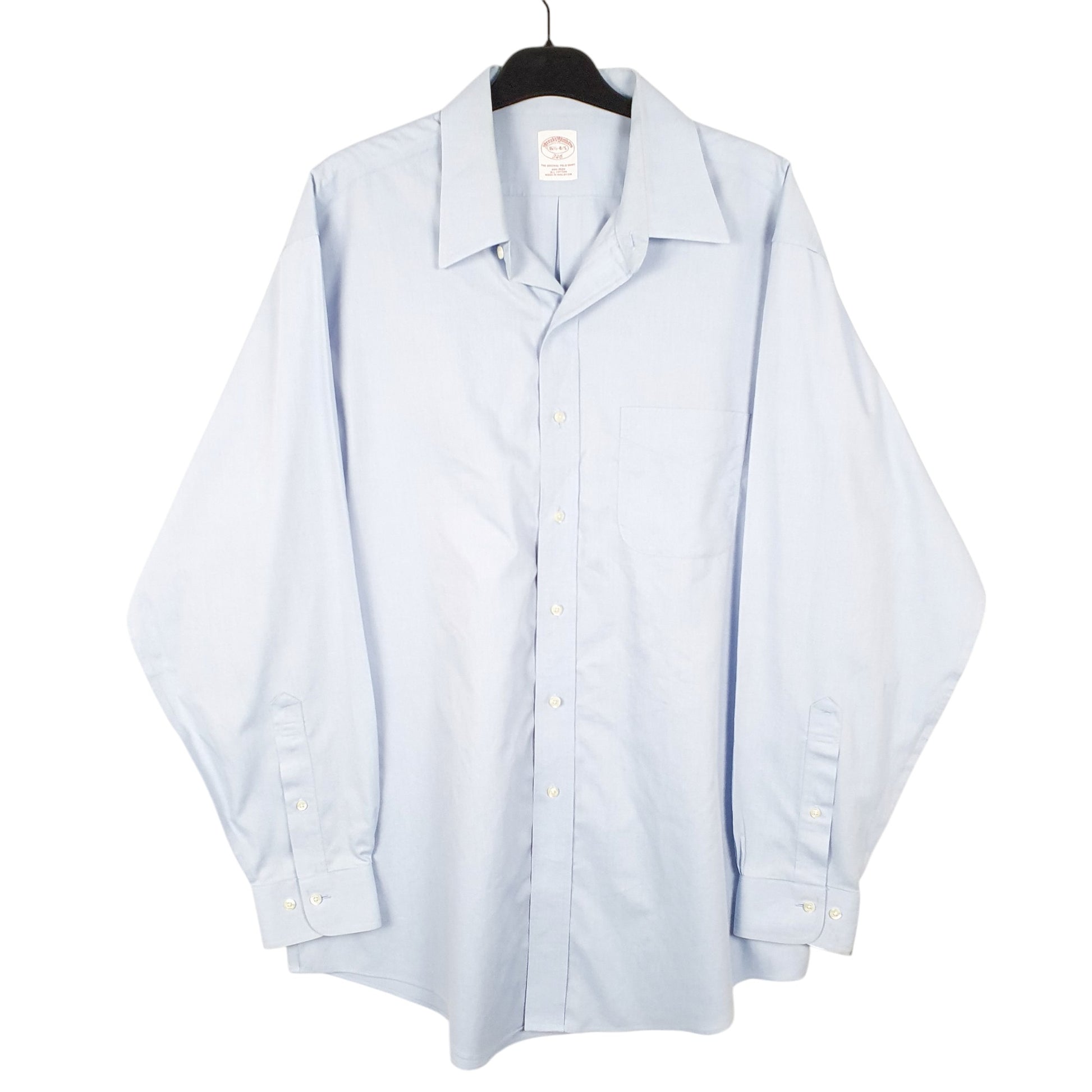 Mens Blue Brooks Brothers  Long Sleeve Shirt