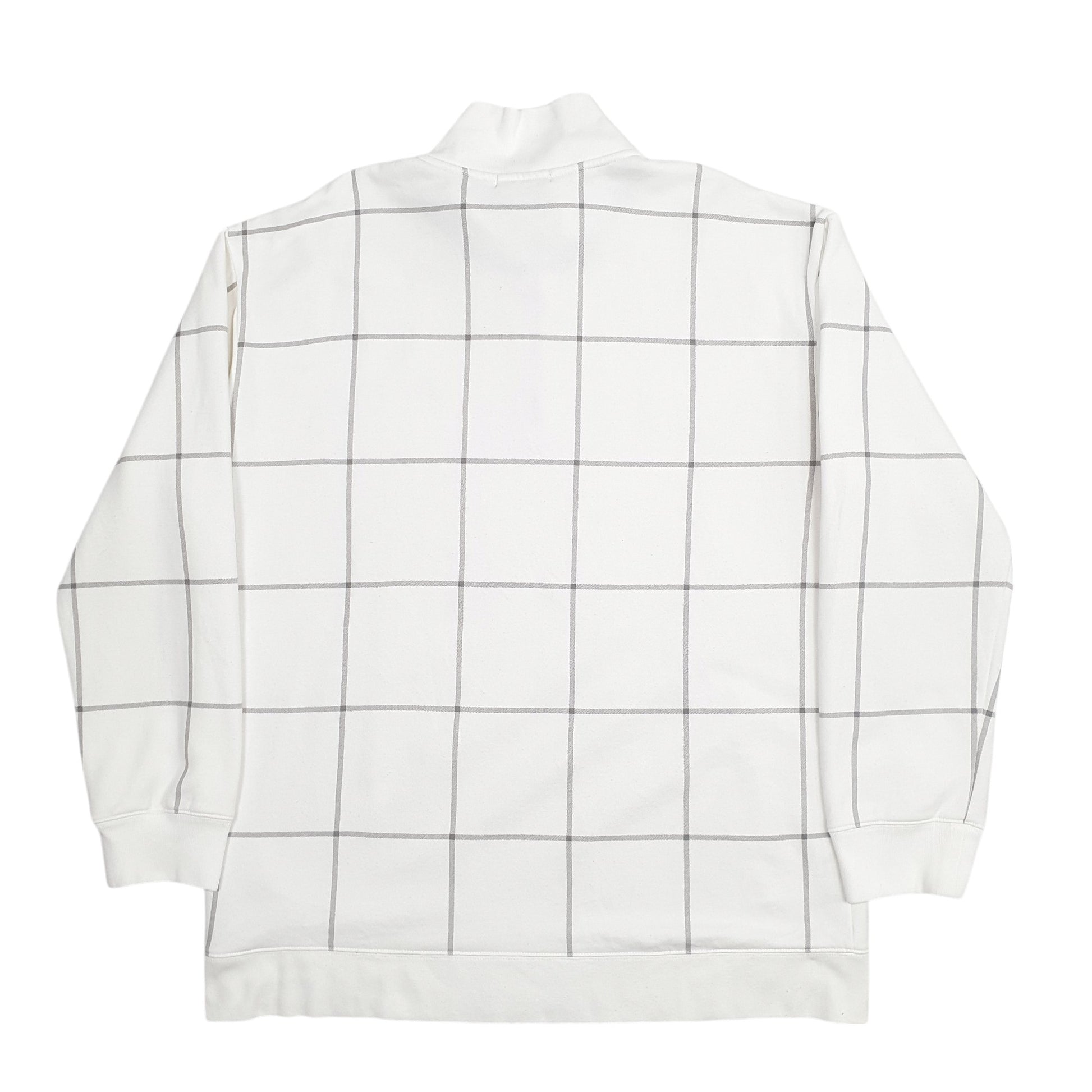 Mens White Nautica  Quarter Zip Jumper