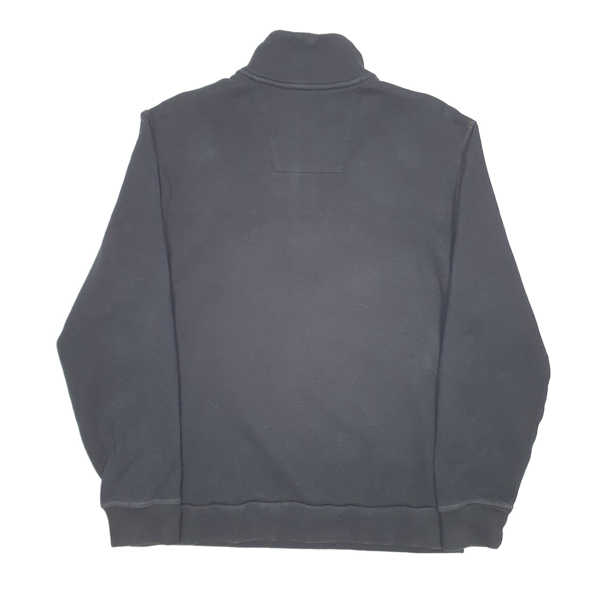 Mens Black Arrow  Quarter Zip Jumper