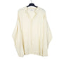 Mens Yellow Murano Baird McNutt Collarless Long Sleeve Shirt