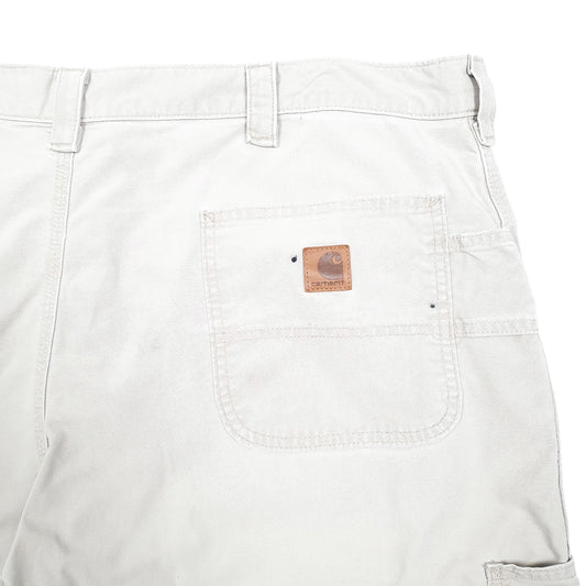 Mens Tan Carhartt Workwear B147 Carpenter Shorts