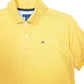 Womens Yellow Tommy Hilfiger  Short Sleeve Polo Shirt