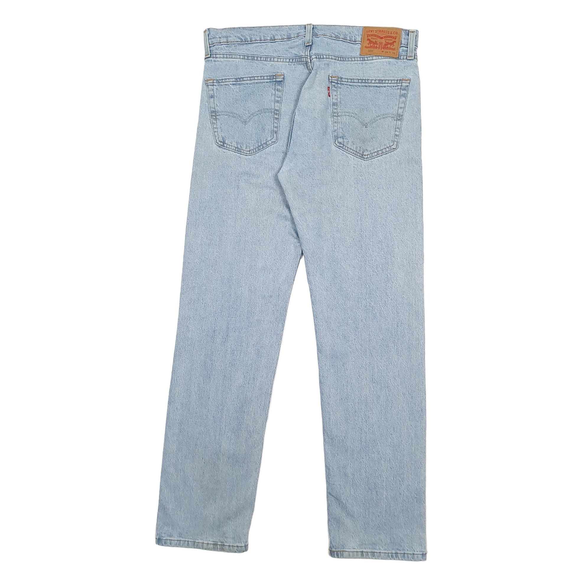 Mens Blue Levis  505 JeansW34 L32