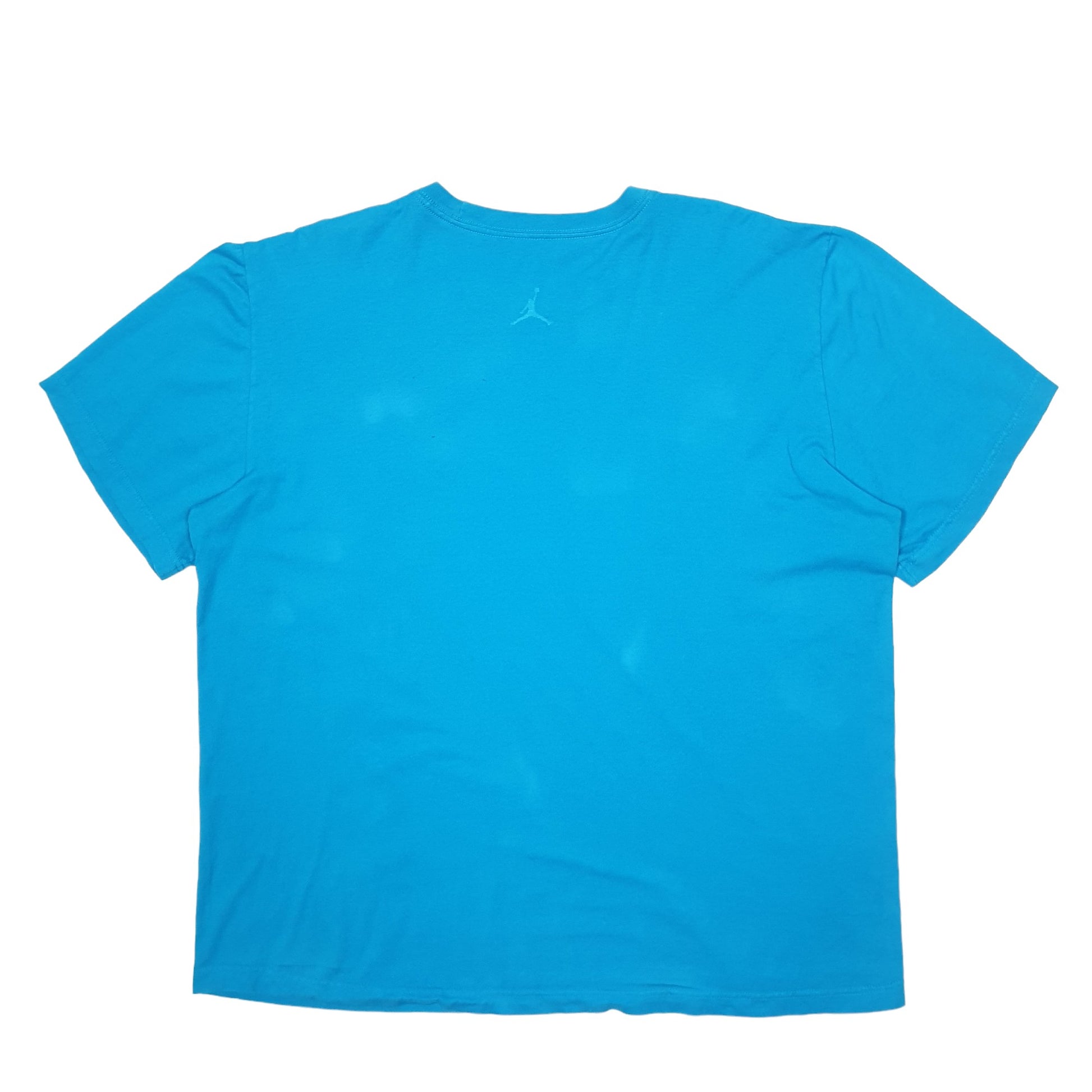 Mens Blue Nike Jumpman Basketball Short Sleeve T Shirt