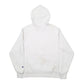 Mens White Champion Reverse Weave Hoodie Jumper