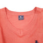Mens Red Apollo Club  V Neck Jumper