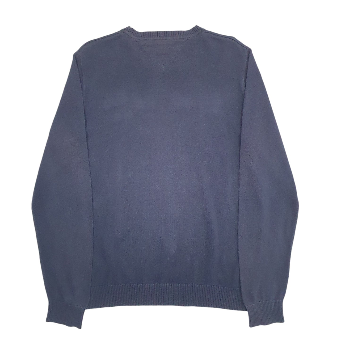 Mens Navy Tommy Hilfiger Knit Crewneck Jumper