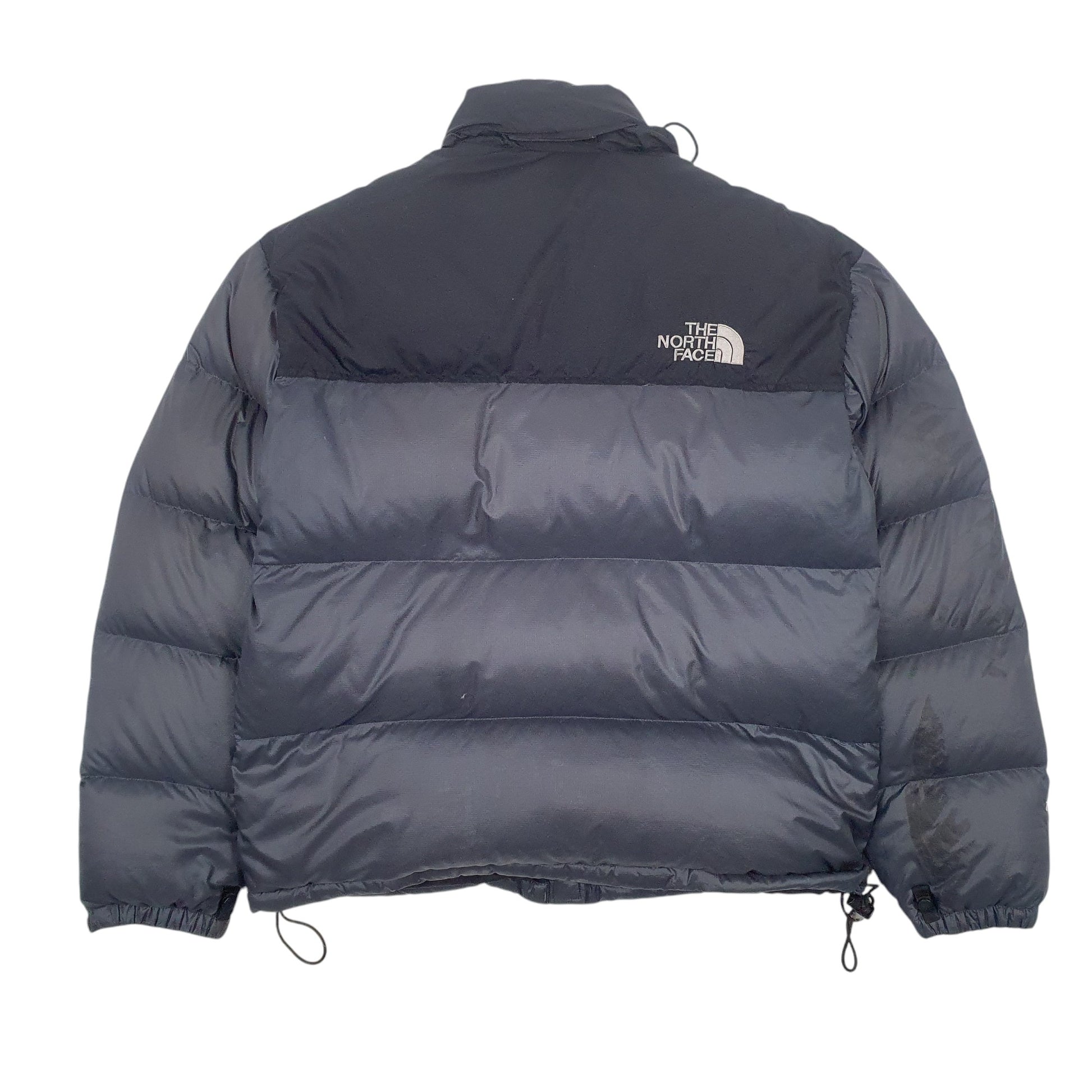 Mens Grey The North Face Nuptse 700  Coat