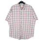 Mens White Dockers  Short Sleeve Shirt
