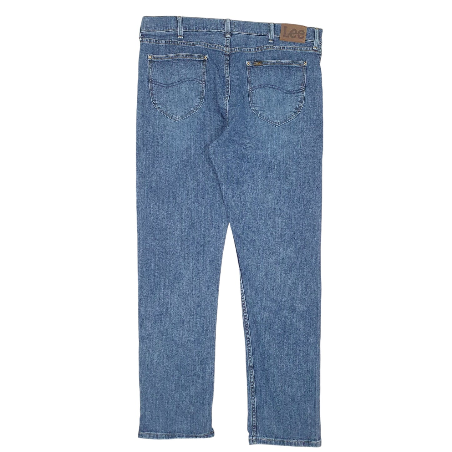 Mens Blue Lee Stretch Casual JeansW38 L34