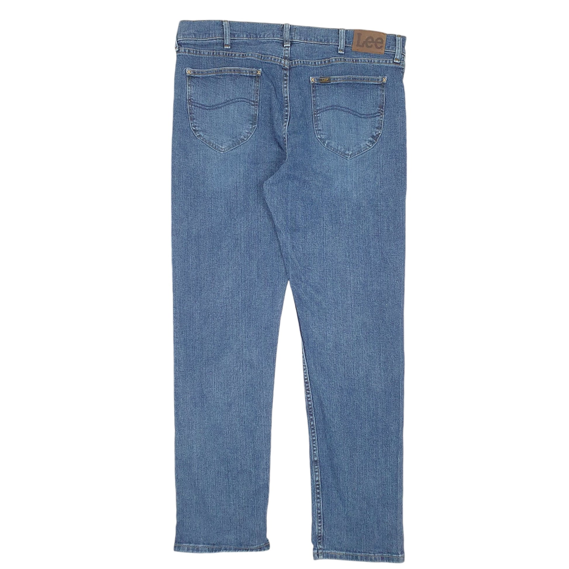 Mens Blue Lee Stretch Casual JeansW38 L34