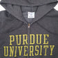 Mens Grey Champion Purdue University Full Zip Jumper