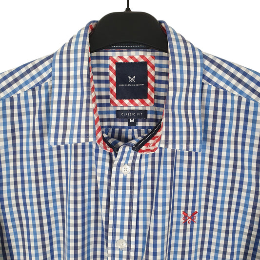 Mens Blue Crew Clothing  Long Sleeve Shirt