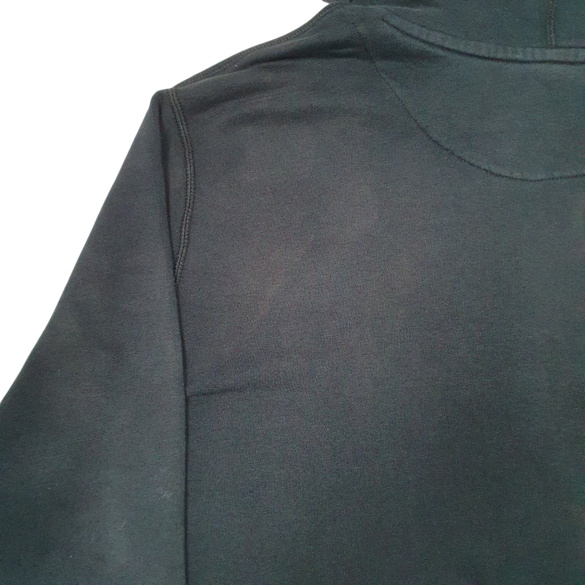 Mens Black Nike Big Swoosh Hoodie Jumper