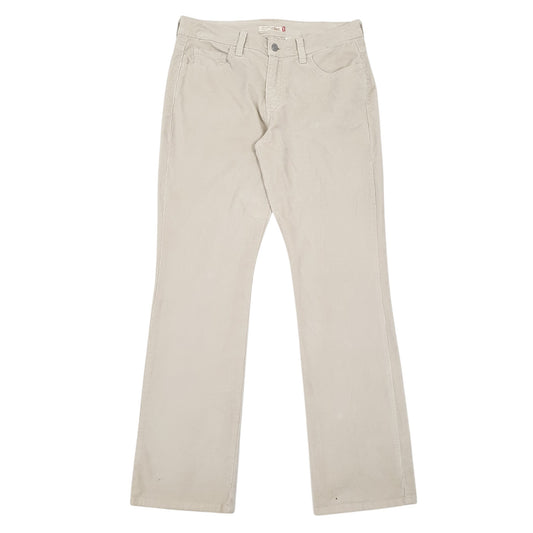 Womens Beige Levis  Corduroy Trousers