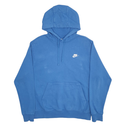 Mens Blue Nike  Hoodie Jumper