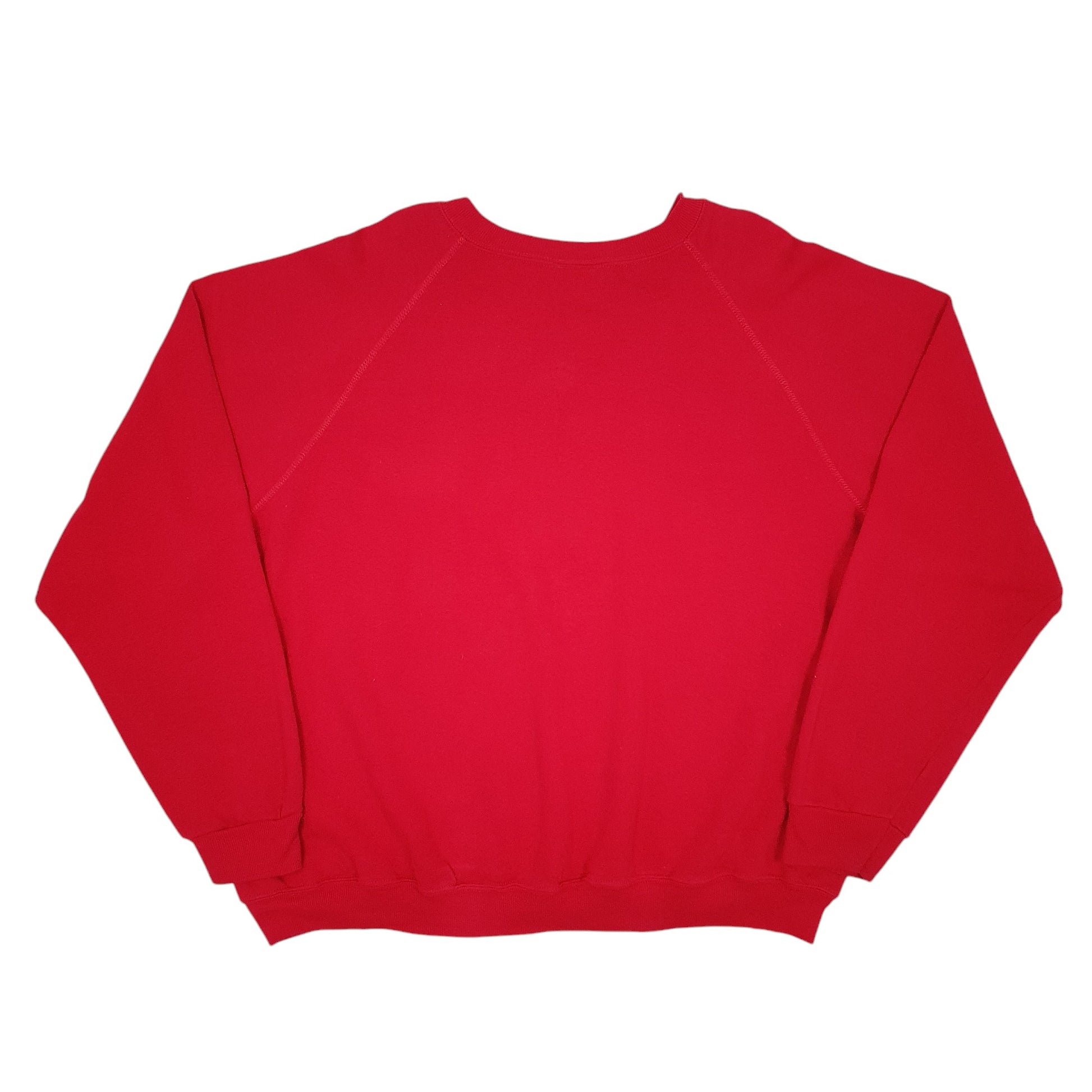 Mens Red Lee Vintage Made In USA Crewneck Jumper