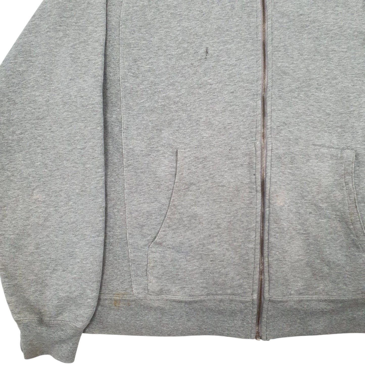 Mens Grey Champion  Full Zip Jumper