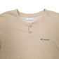 Mens Cream Columbia Sportswear  Long Sleeve T Shirt