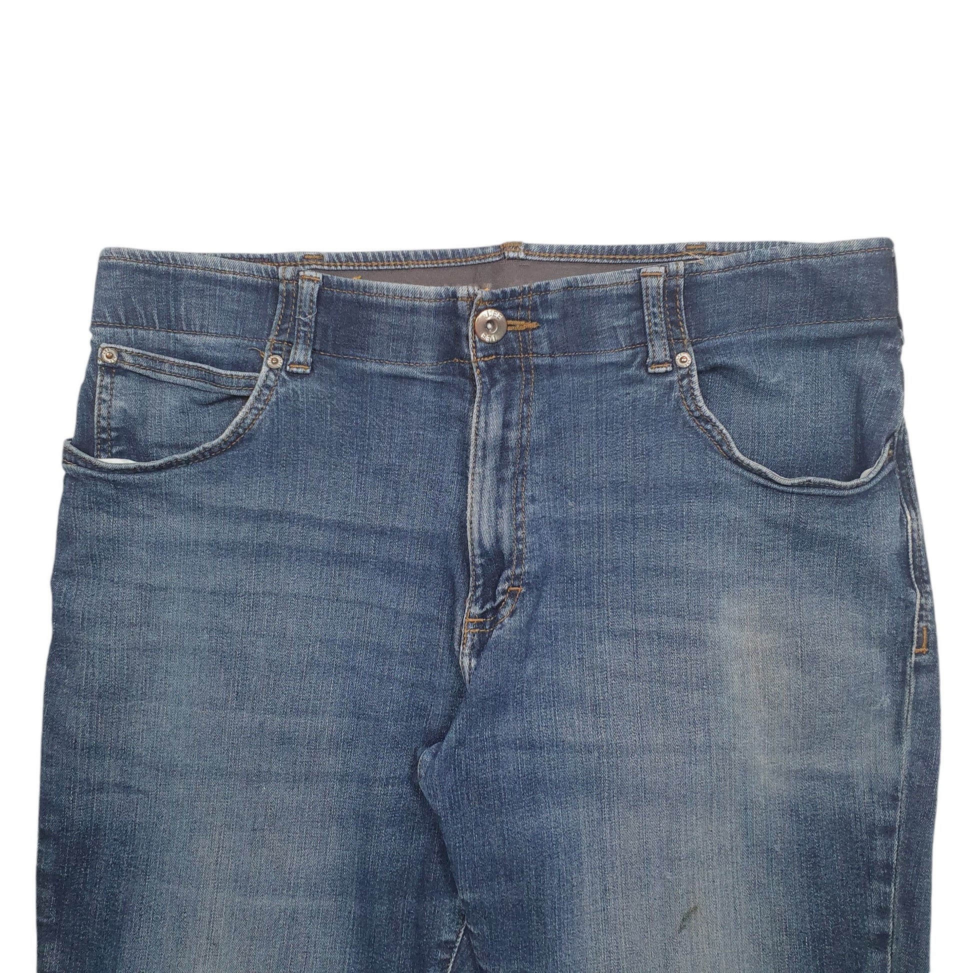 Mens Blue Lee Stretch Casual JeansW38 L32