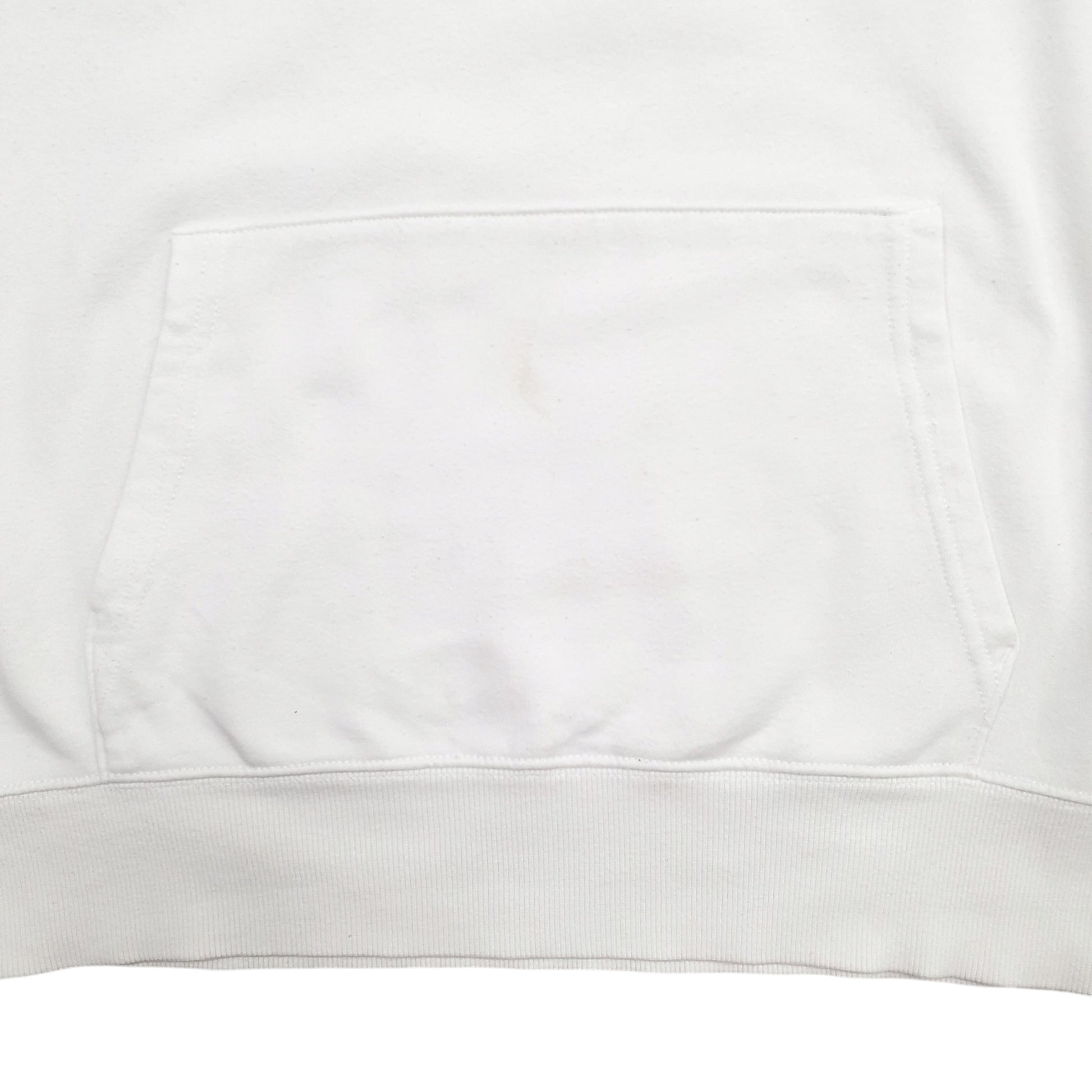 Mens White The North Face Spellout Hoodie Jumper