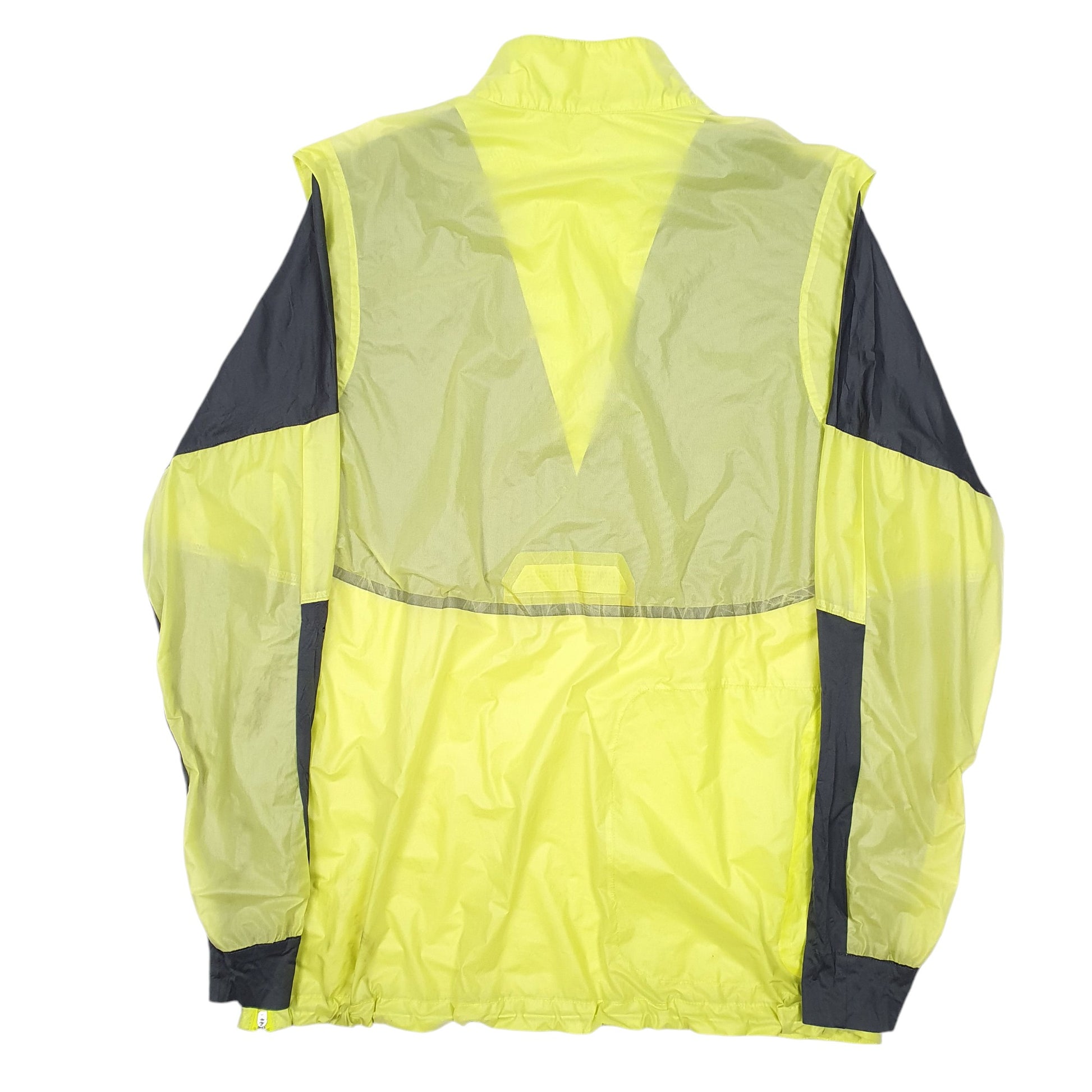 Mens Green Nike Golf Active Windbreaker Smock Half Zip Quarter Zip Coat