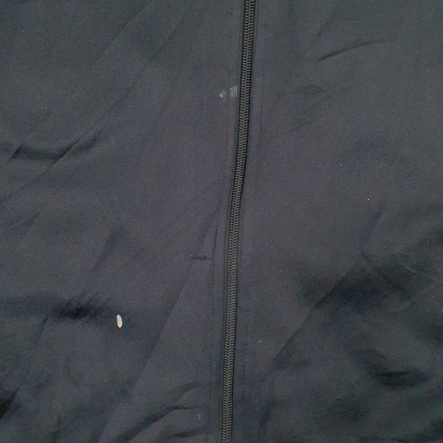 Mens Black Adidas  Quarter Zip Coat