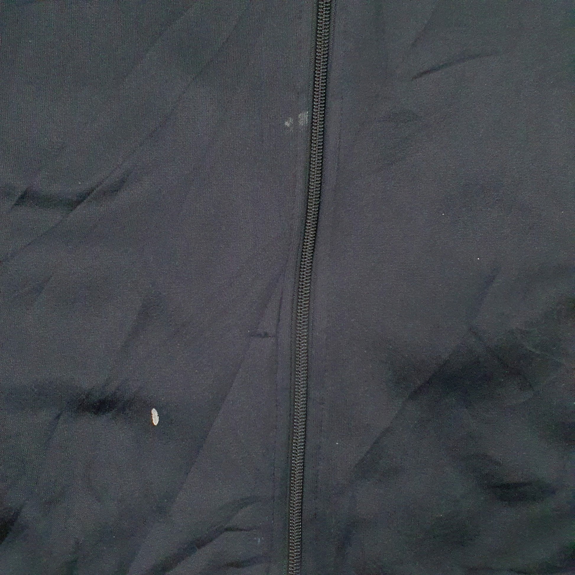 Mens Black Adidas  Quarter Zip Coat