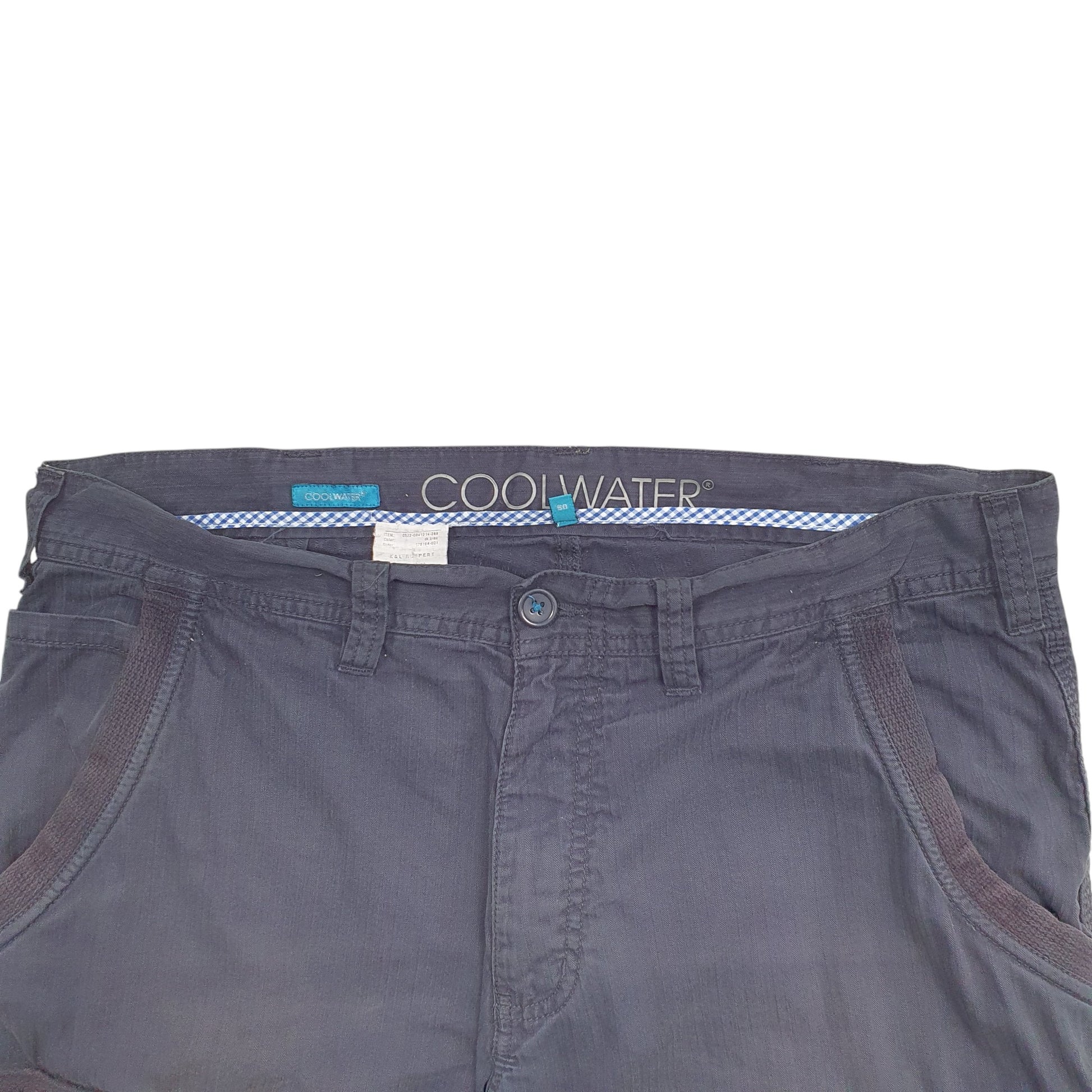 Mens Navy Coolwater  Cargo Shorts