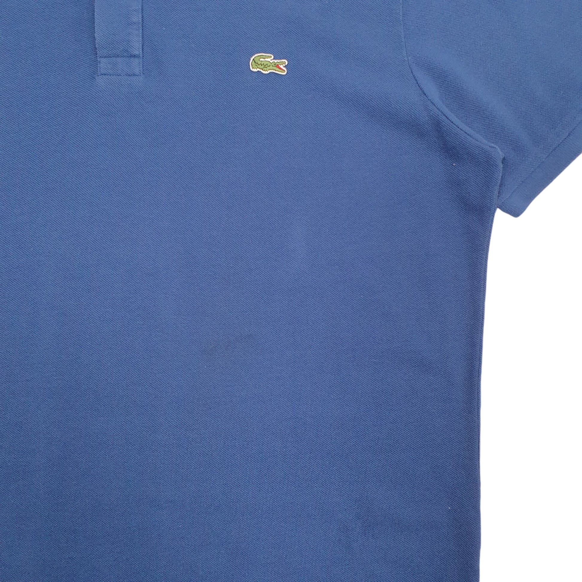 Mens Blue Lacoste  Short Sleeve Polo Shirt