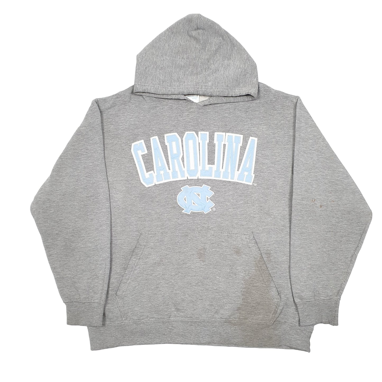 Mens Grey C5 Northern Carolina Tar Heels Basketball USA Hoodie Jumper