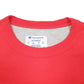 Mens Red Champion  Crewneck Jumper