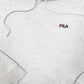 Womens Grey Fila  Hoodie Jumper
